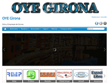 Tablet Screenshot of oyegirona.com